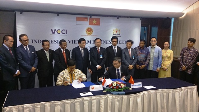 Viglacera ký kết xuất khẩu sản phẩm sang thị trường Indonesia.